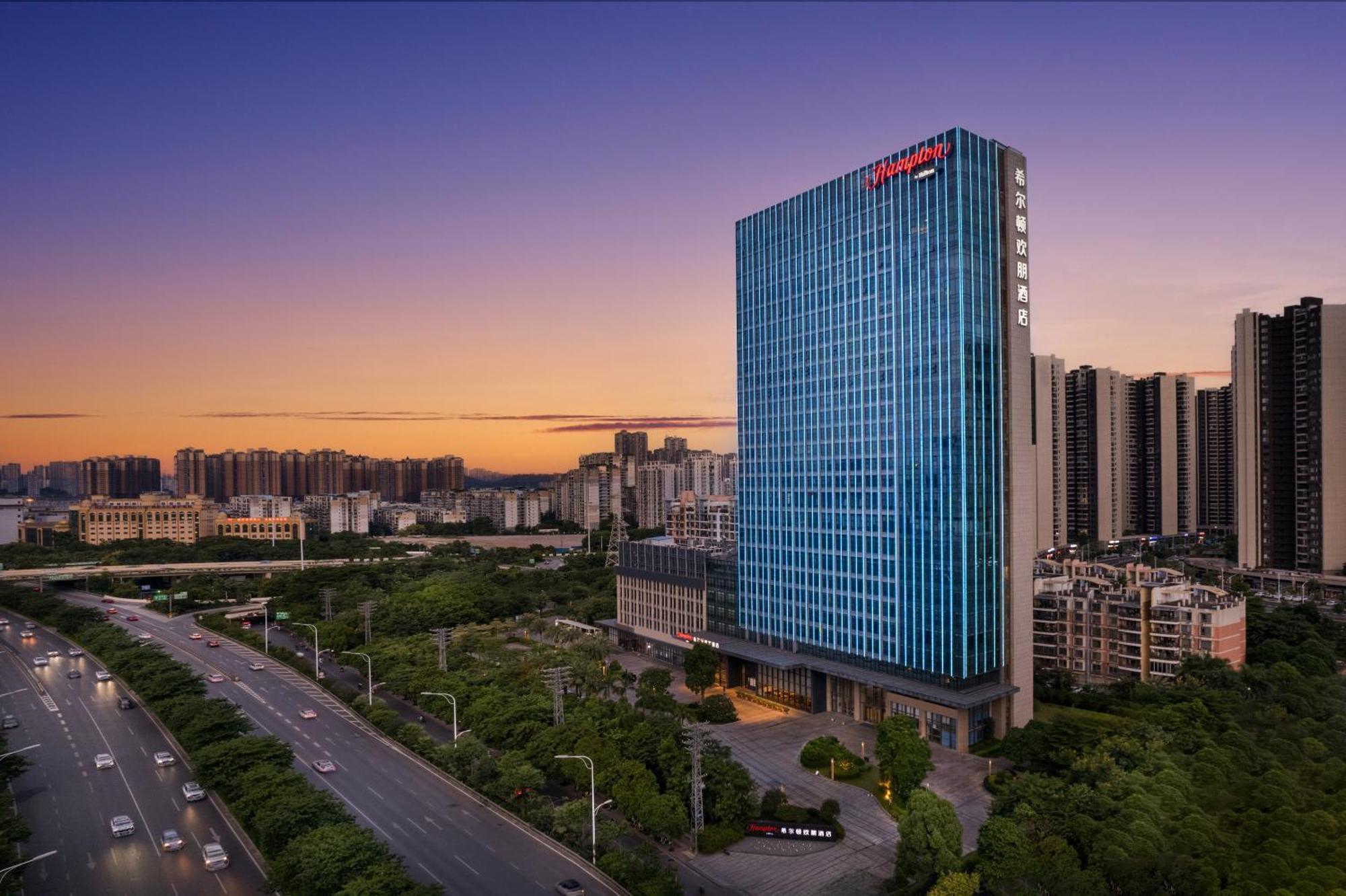 Hotel Hampton By Hilton Nanning Jiangnan Exteriér fotografie